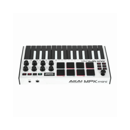 มิดี้คอนโทรลเลอร์ AKAI MPK MINI MK3  คีย์บอร์ด 25 คีย์ (สีขาว)_3